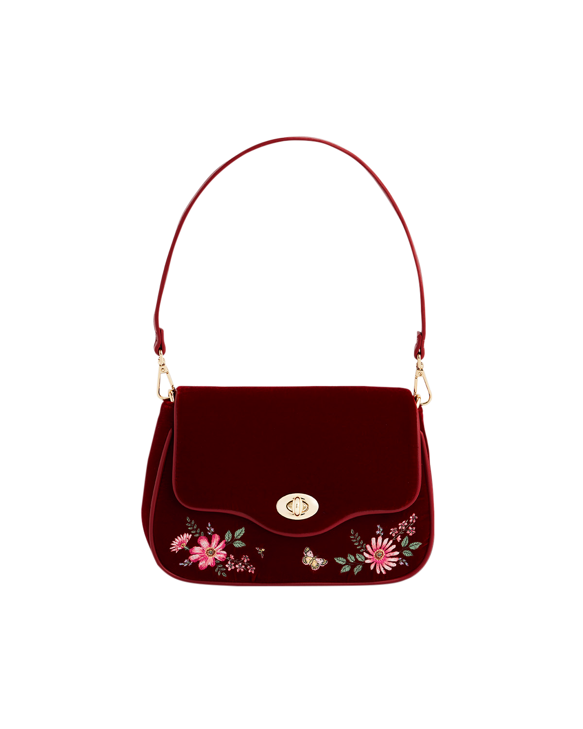 fable-england-mary-clutch-rot-samt-bestickt image 3