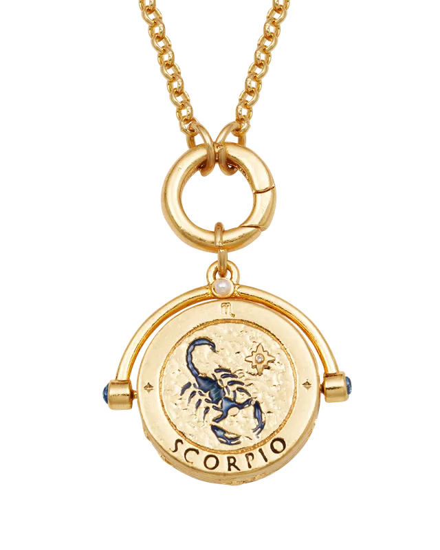 fable-england-jewellery-scorpio-halskette-gold-sternzeichen image 1