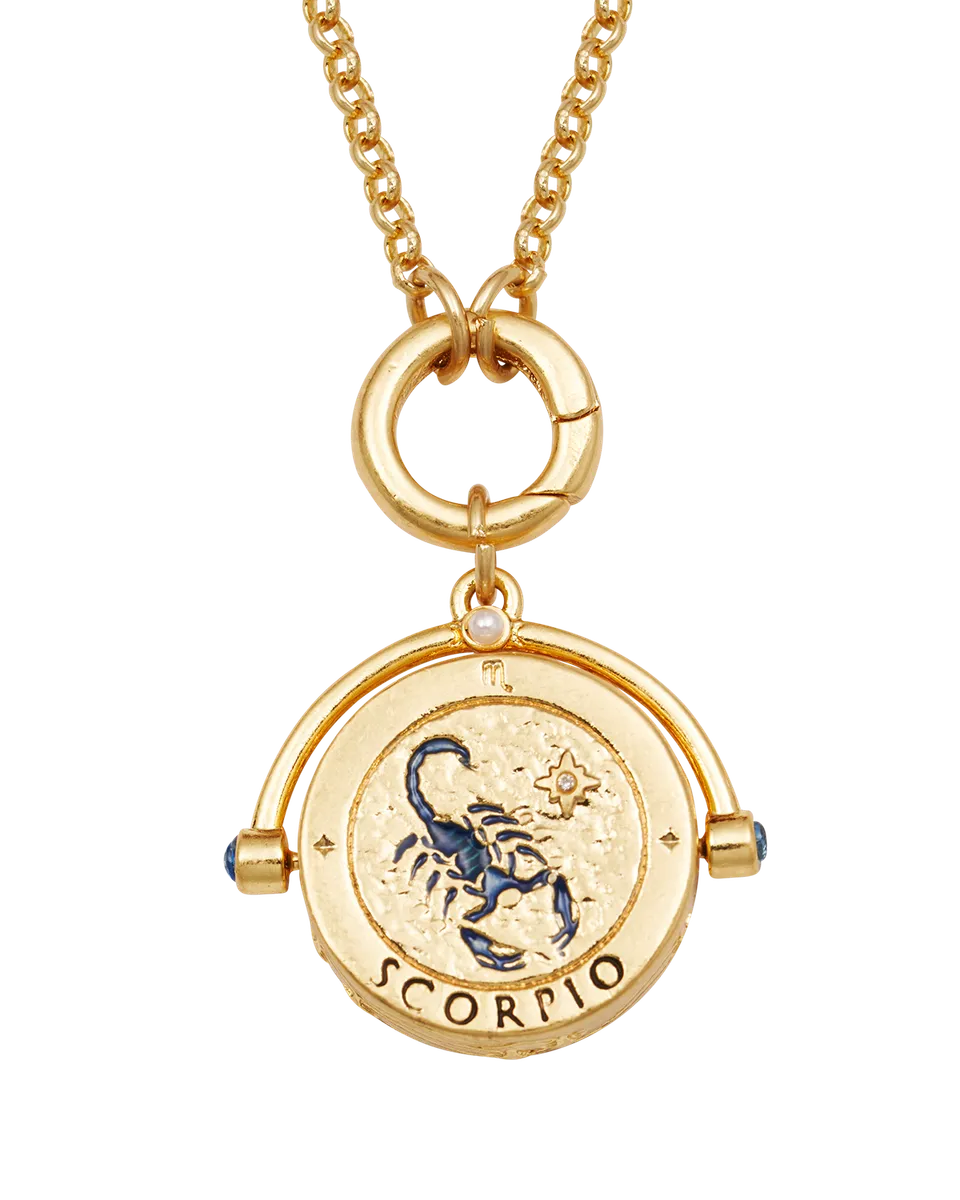 fable-england-jewellery-scorpio-halskette-gold-sternzeichen image 1