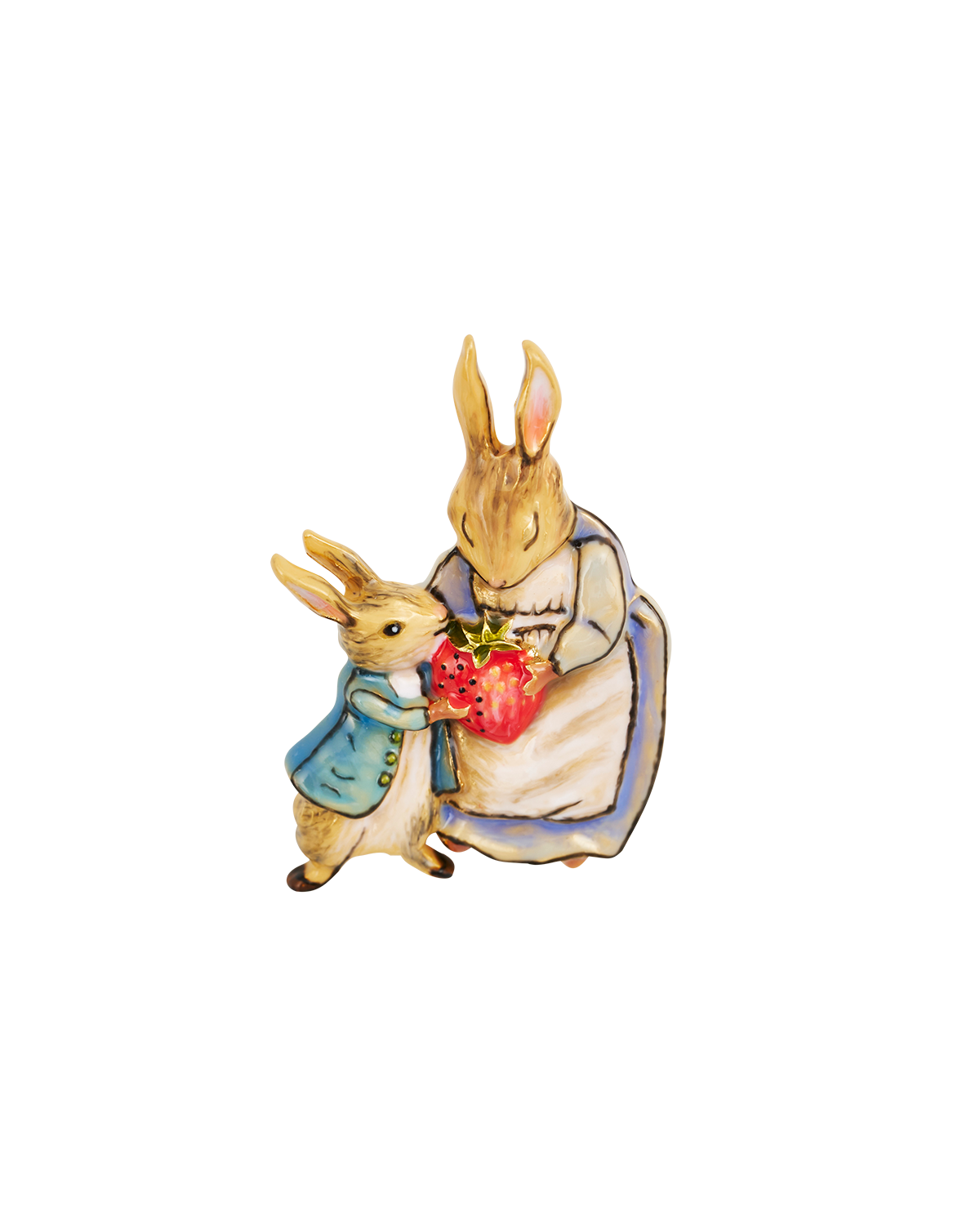 fable-england-x-peter-rabbit-mrs-rabbit-brosche-gold image 1