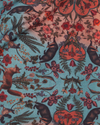 fable-england-folksy-fox-schal-damen-teal-mit-fransen image 3