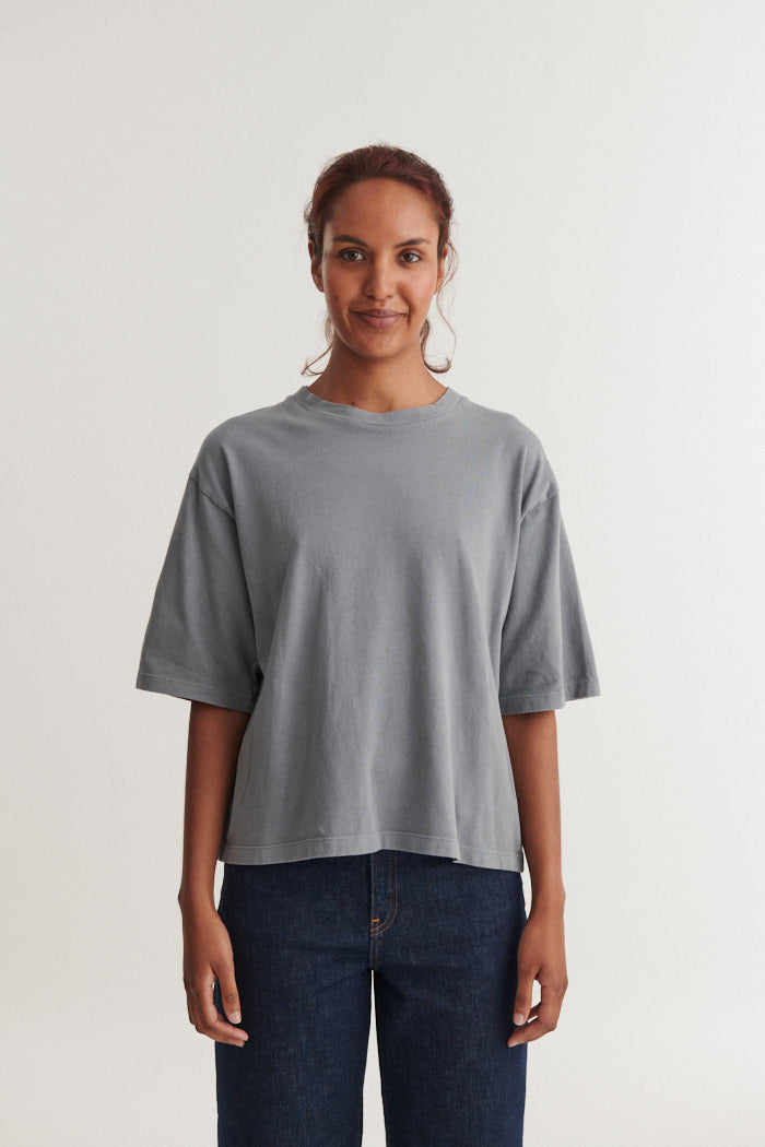 basic-apparel-boni-t-shirt-damen-poppy-seed-bio image 1