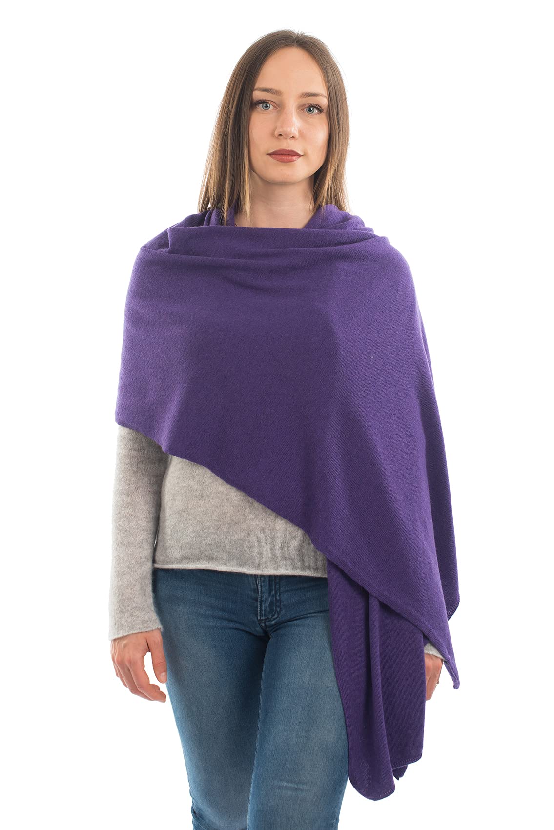 dalle-piane-cashmere-stola-kaschmir-mix-violett-abendschal image 1