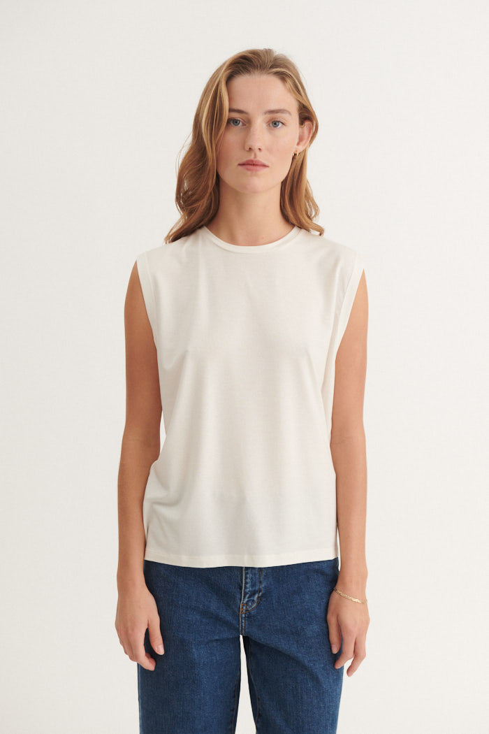 basic-apparel-jolanda-tank-top-off-white-tencel image 1