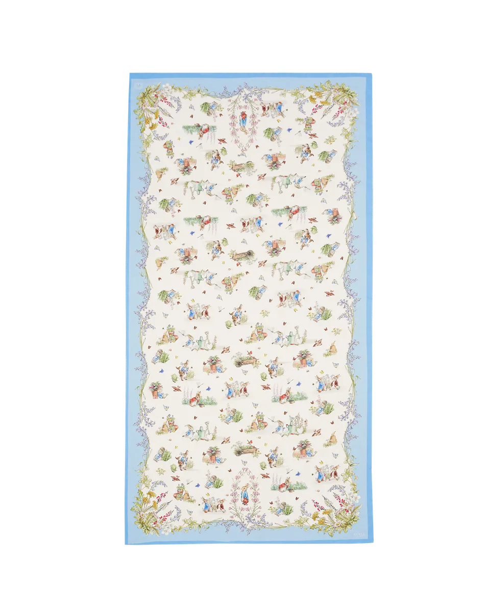 fable-england-peter-rabbit-rechteckschal-schal-creme-leicht image 1
