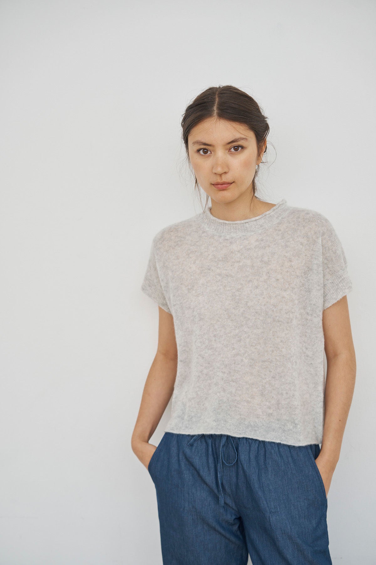 care-by-me-joy-casual-hose-denim-dunkelblau-bio-baumwolle image 5