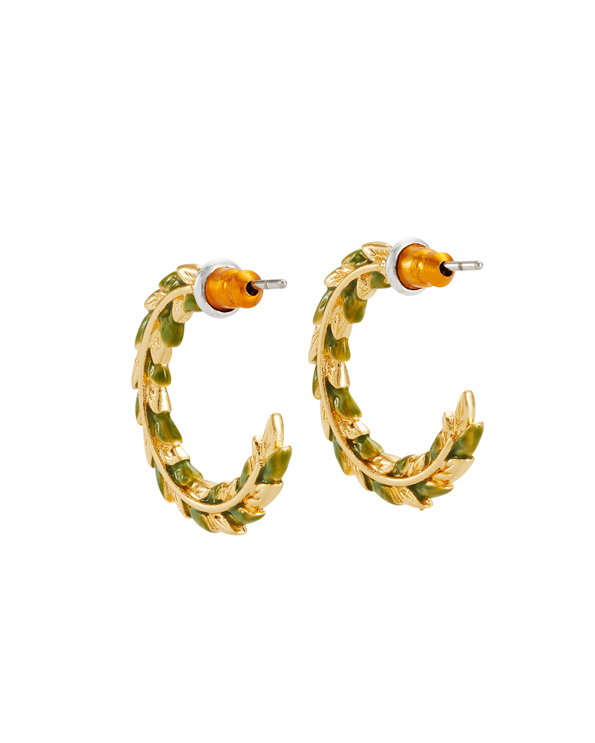 fable-england-wheat-creolen-ohrringe-weizen-gold image 5