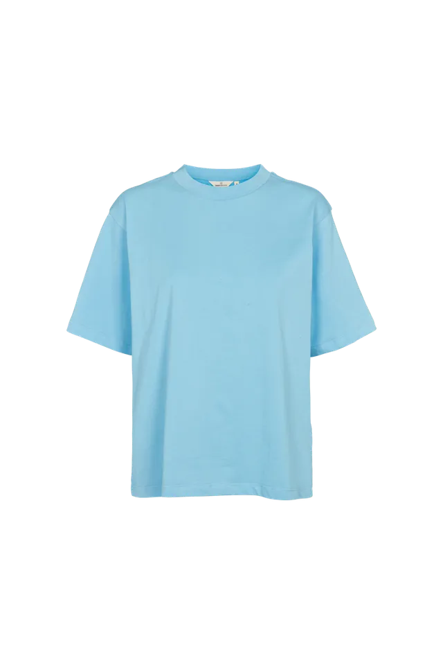 basic-apparel-raja-tee-alaskan-blue-damen-t-shirt-oversize-bio image 1