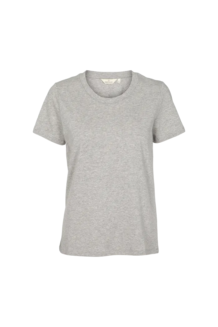 basic-apparel-rebekka-ba118-t-shirt-damen-light-grey-bio-baumwolle image 1