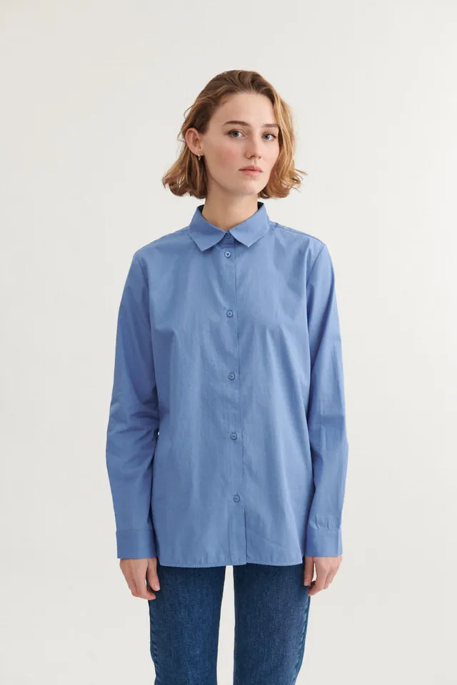basic-apparel-vilde-classic-shirt-riviera-bio-hemd image 1