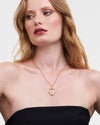 fable-england-jewellery-c-cornflower-halskette-gold image 2