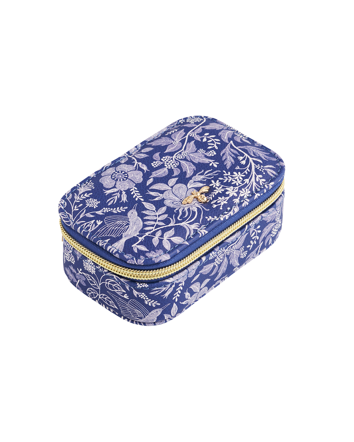 fable-england-agnes-schmuckkasten-klein-blau-ditsy-blumen image 1