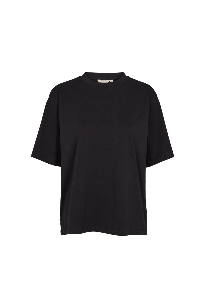 basic-apparel-raja-tee-t-shirt-black-oversize-bio-baumwolle image 1