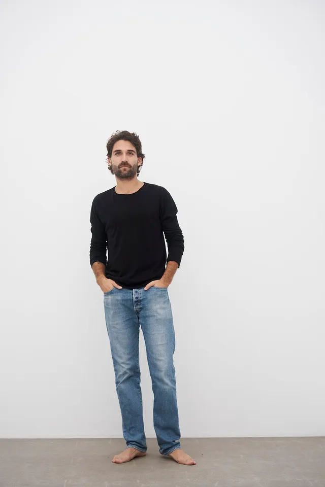 care-by-me-august-long-sleeve-t-shirt-schwarz-seide image 1