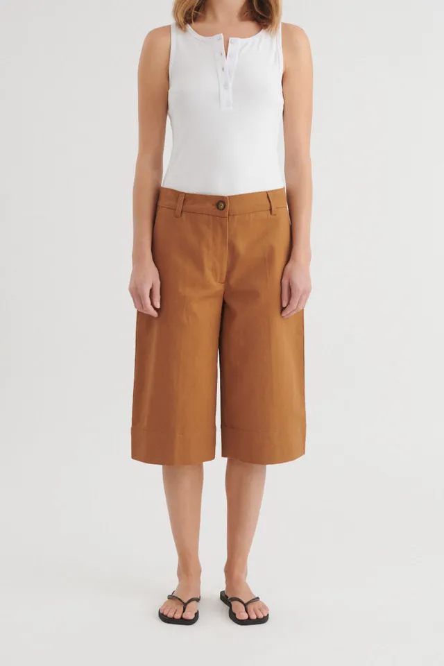 basic-apparel-lilla-shorts-nuthatch-bio-baumwolle image 1
