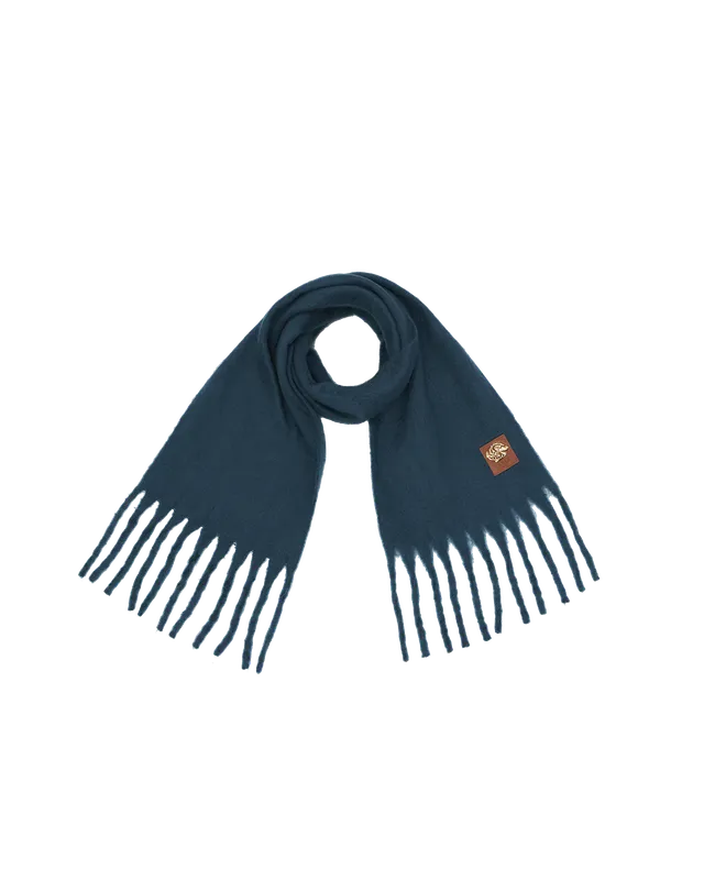 fable-england-boucle-scarf-schal-teal-petrol image 1