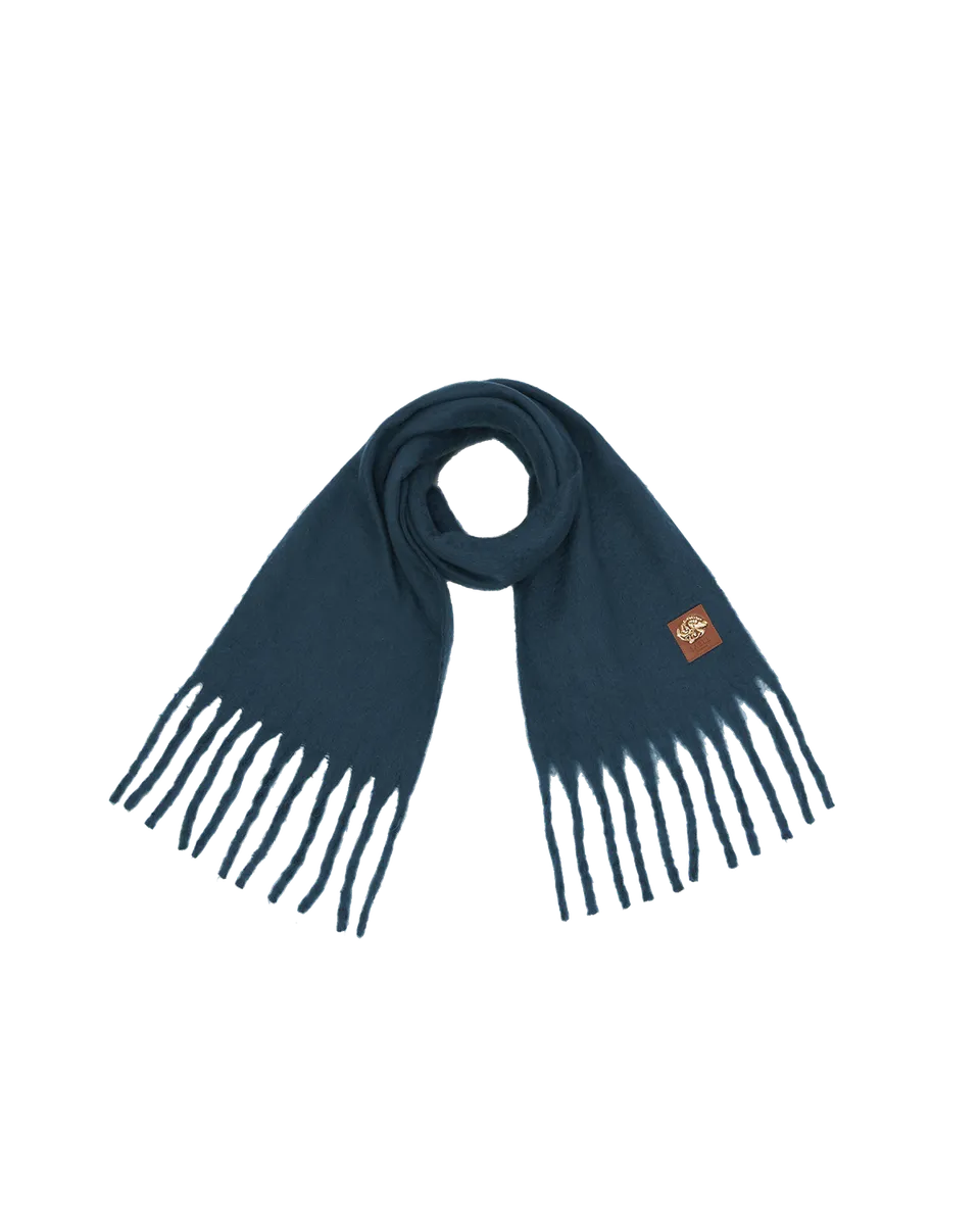 fable-england-boucle-scarf-schal-teal-petrol image 1