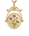 fable-england-jewellery-c-cornflower-halskette-gold image 3