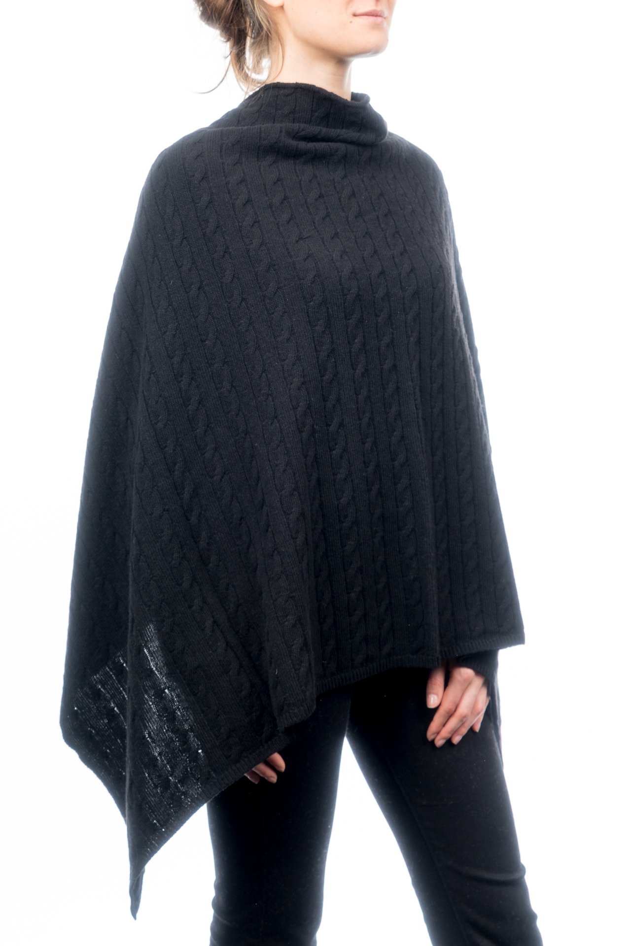 dalle-piane-cashmere-poncho-gr-n-zopfmuster-kaschmir-mix image 6
