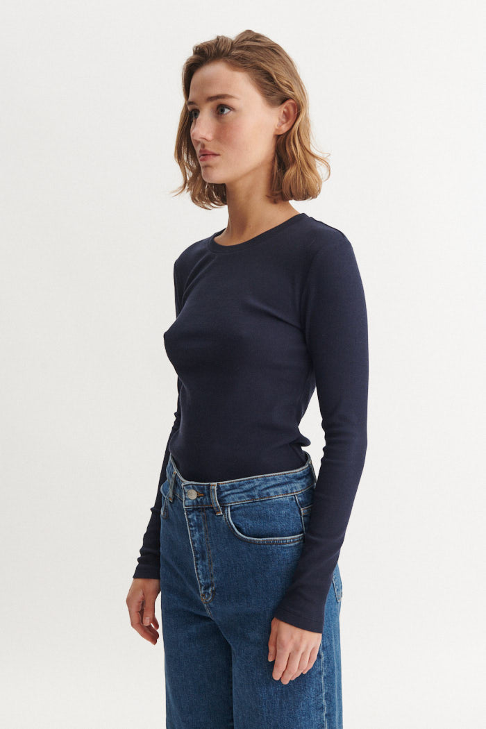basic-apparel-ludmilla-ls-tee-ba146-01-langarmshirt-sky-captain image 2