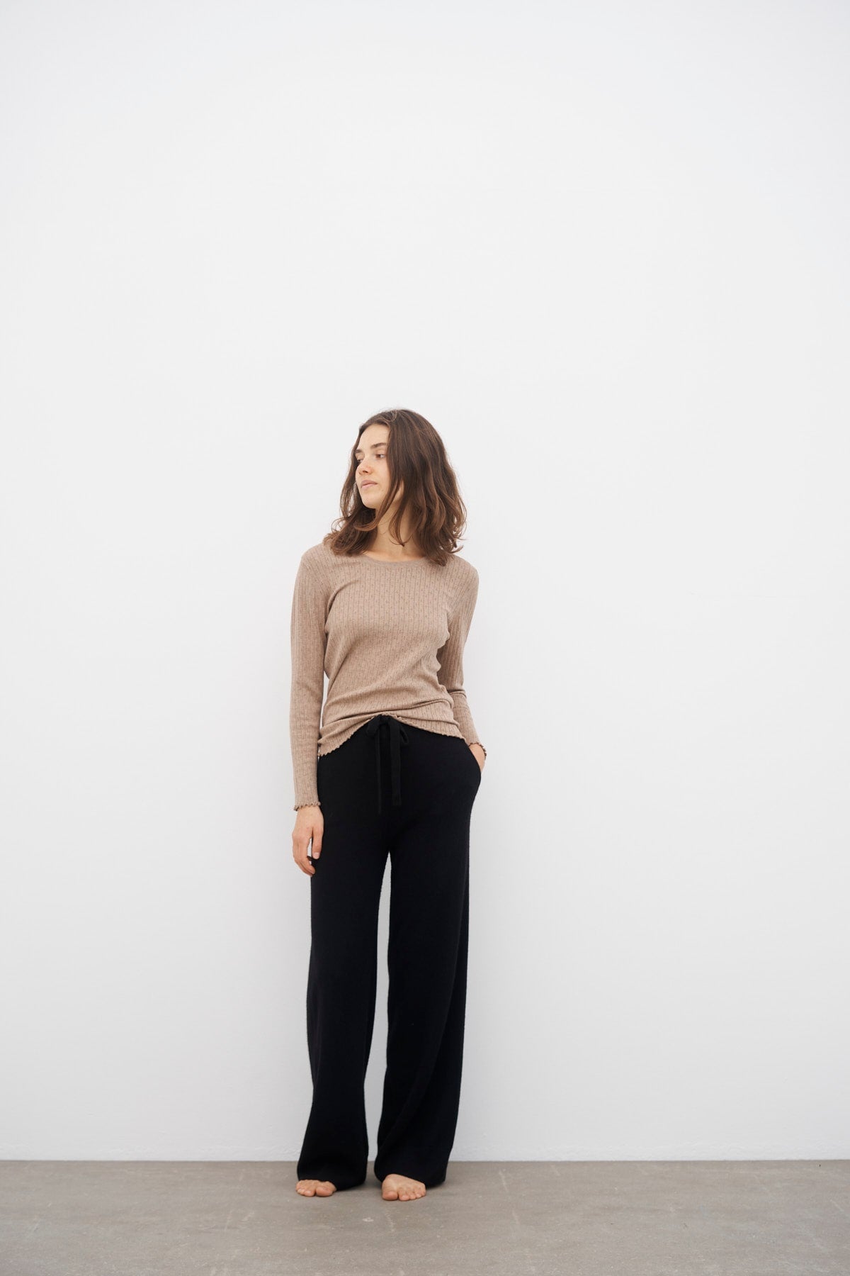 care-by-me-celine-pants-kaschmirhose-schwarz-s image 5