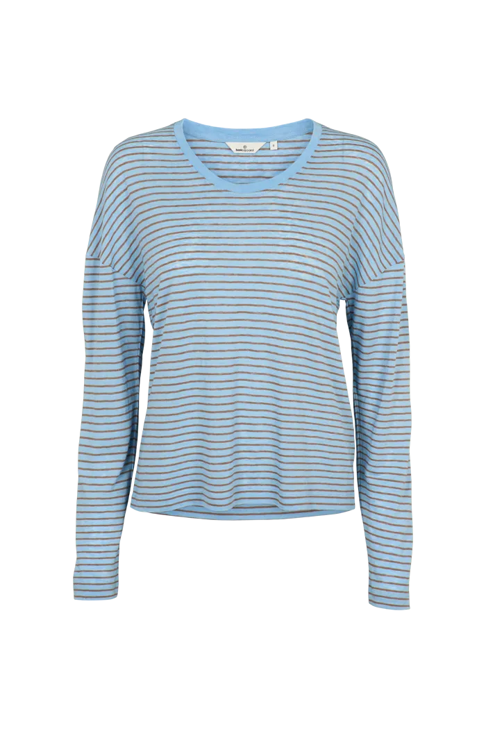 basic-apparel-ashly-ls-tee-langarmshirt-dutch-canal-leinen image 1