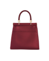 fable-england-handbags-tote-fox-mushroom-bordeaux-satin image 5