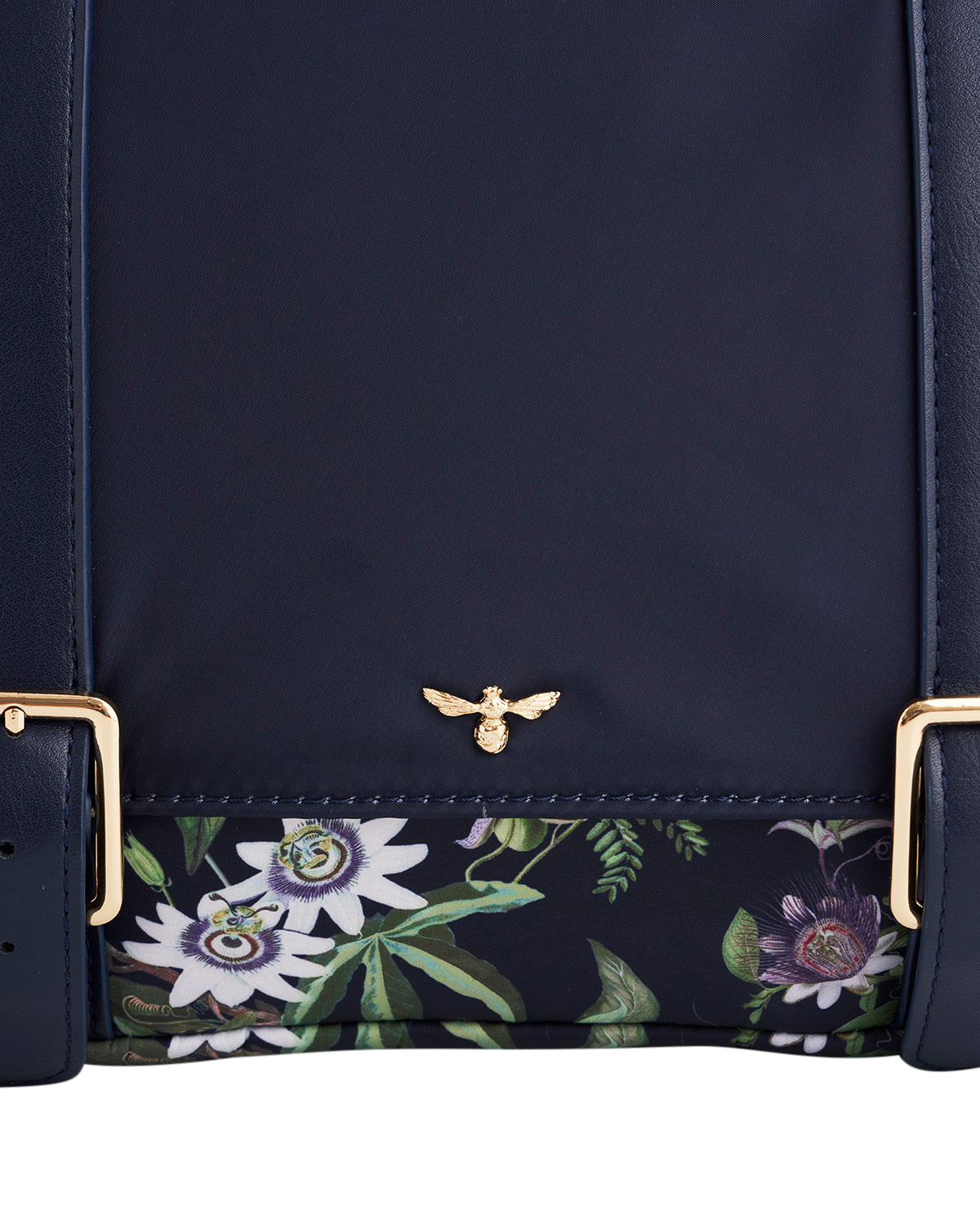 fable-england-passion-flower-satchel-tasche-navy image 7