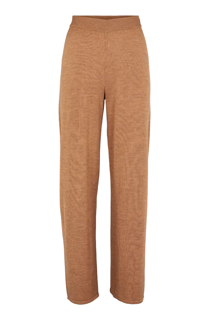 basic-apparel-vera-wide-pants-hose-merino-apple-cinnamon image 1