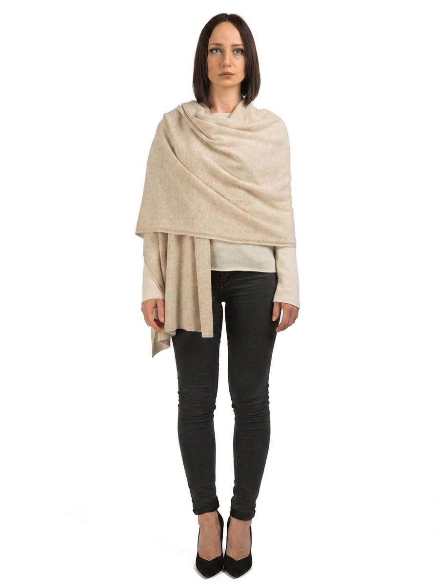 dalle-piane-cashmere-stole-stola-100-kaschmir-beige image 3