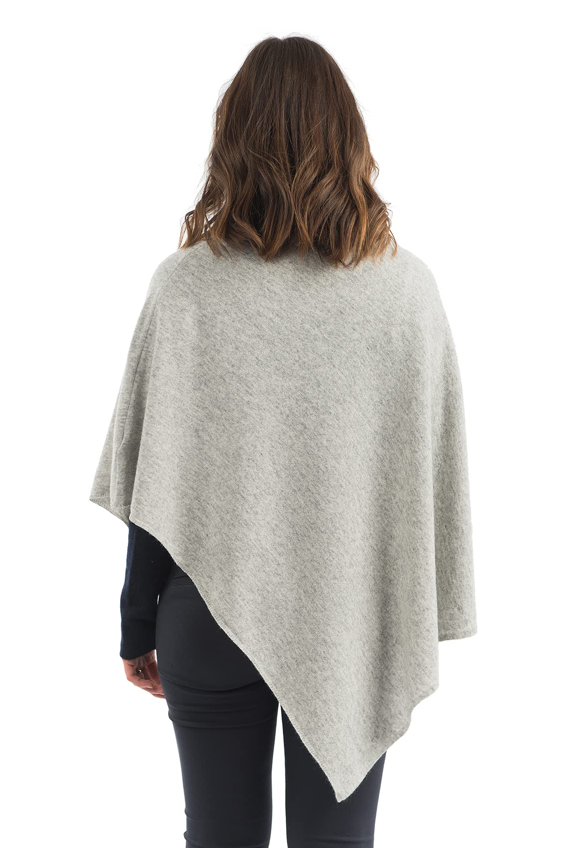 dalle-piane-poncho-kaschmir-mix-poncho-grau image 3