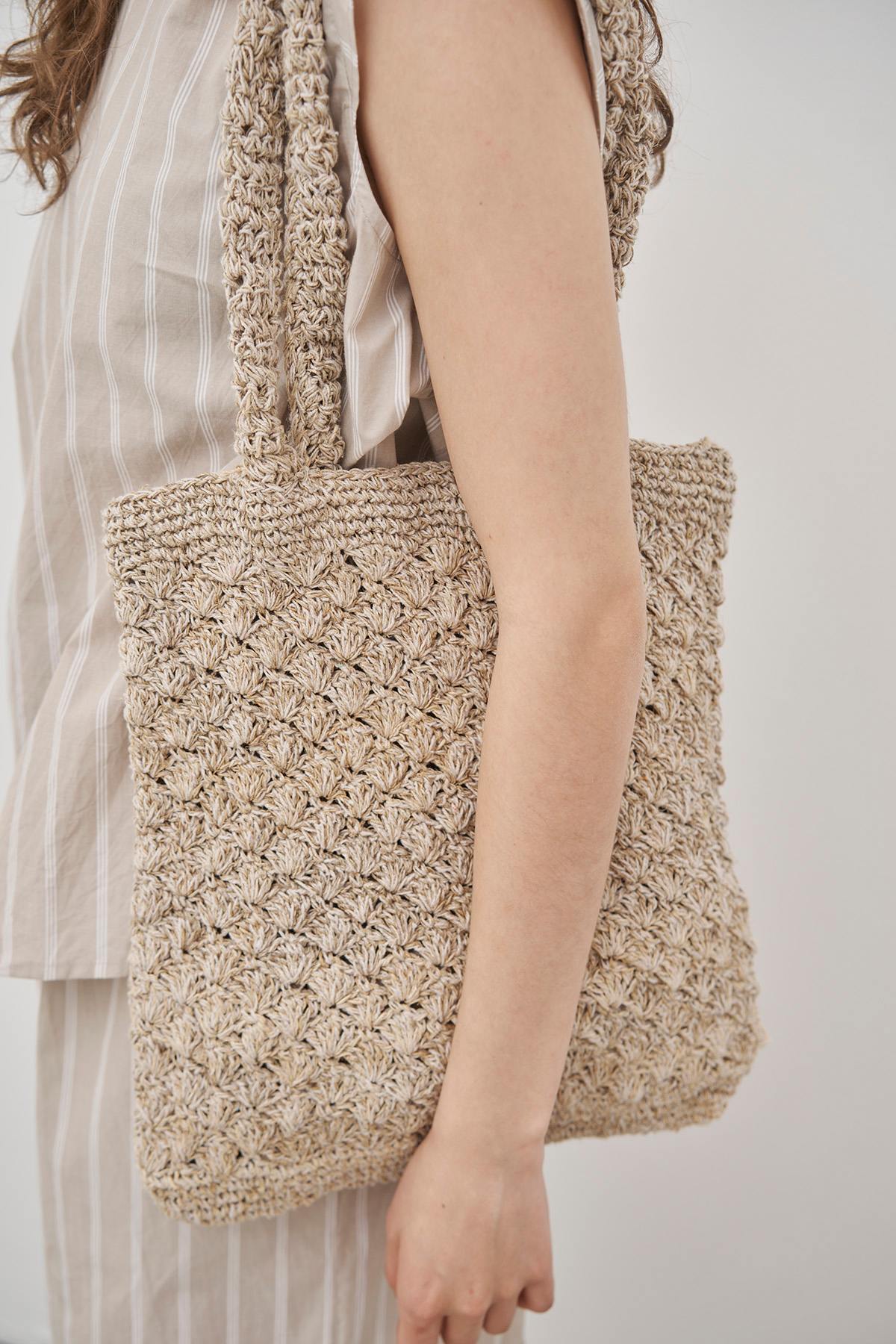 care-by-me-beach-tote-bag-strandtasche-nature-muschel-hanf image 1