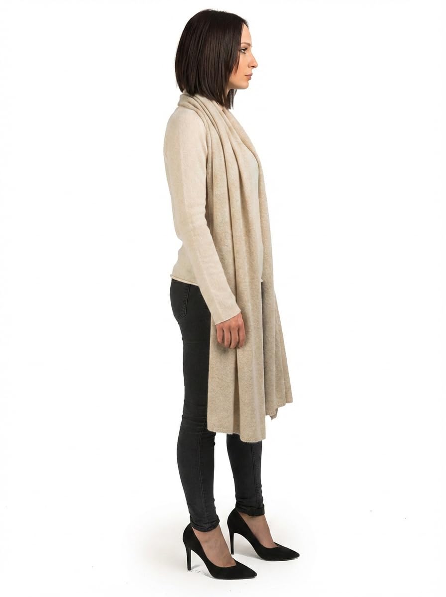 dalle-piane-cashmere-stole-stola-100-kaschmir-beige image 4