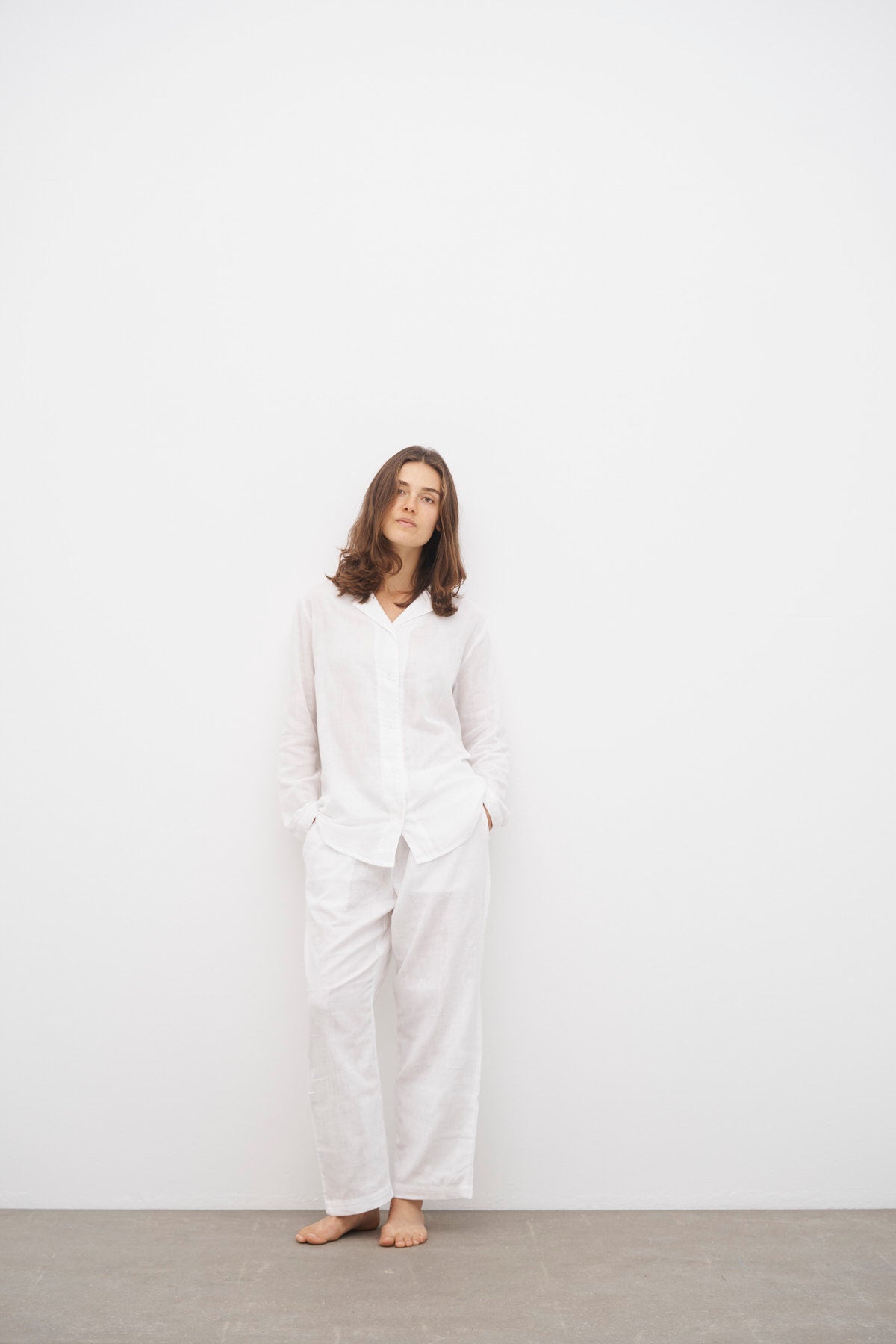 care-by-me-vivienne-shirt-bluse-hellgrau-bio-baumwolle image 7