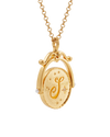 fable-england-jewellery-s-initial-halskette-sonnenblume-gold image 7