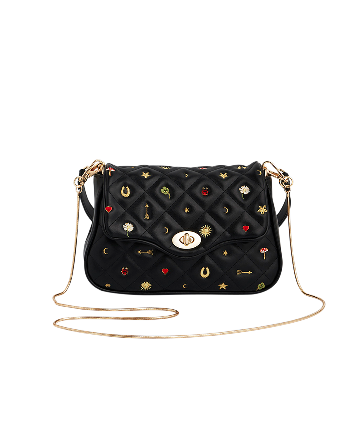 fable-england-mary-motif-quilted-crossbody-clutch-stern image 1