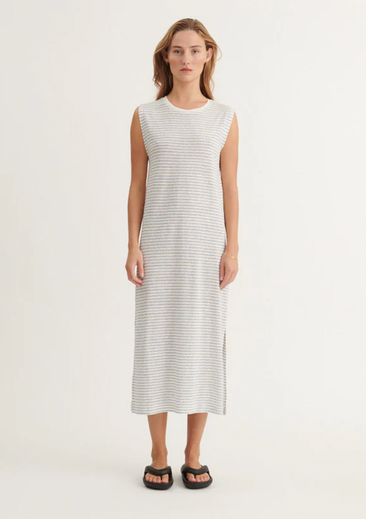 basic-apparel-ryda-stripe-tank-dress-kleid-quiet-harbor-leinen image 1