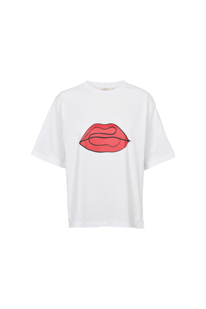 basic-apparel-raja-tee-t-shirt-bright-white-red-lip-bio image 5