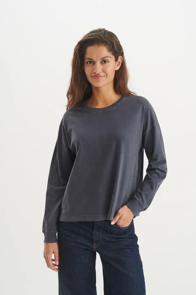 basic-apparel-boni-ba194-01-shirt-india-ink-langarm-bio image 1