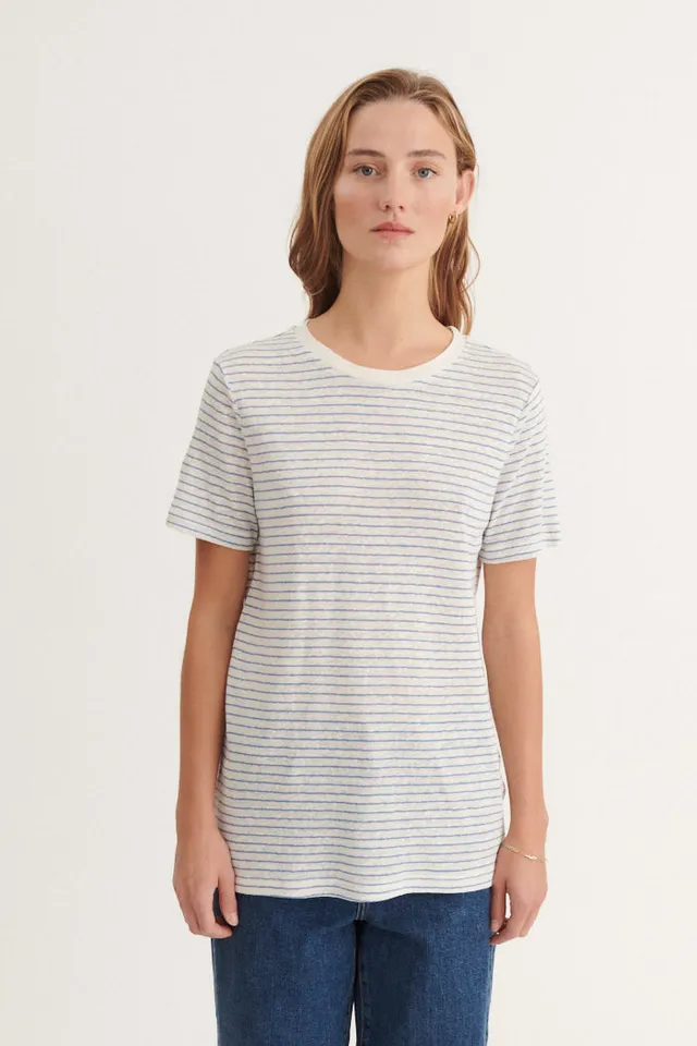 basic-apparel-kali-stripe-tee-ba123-10-t-shirt-quiet-harbor image 1