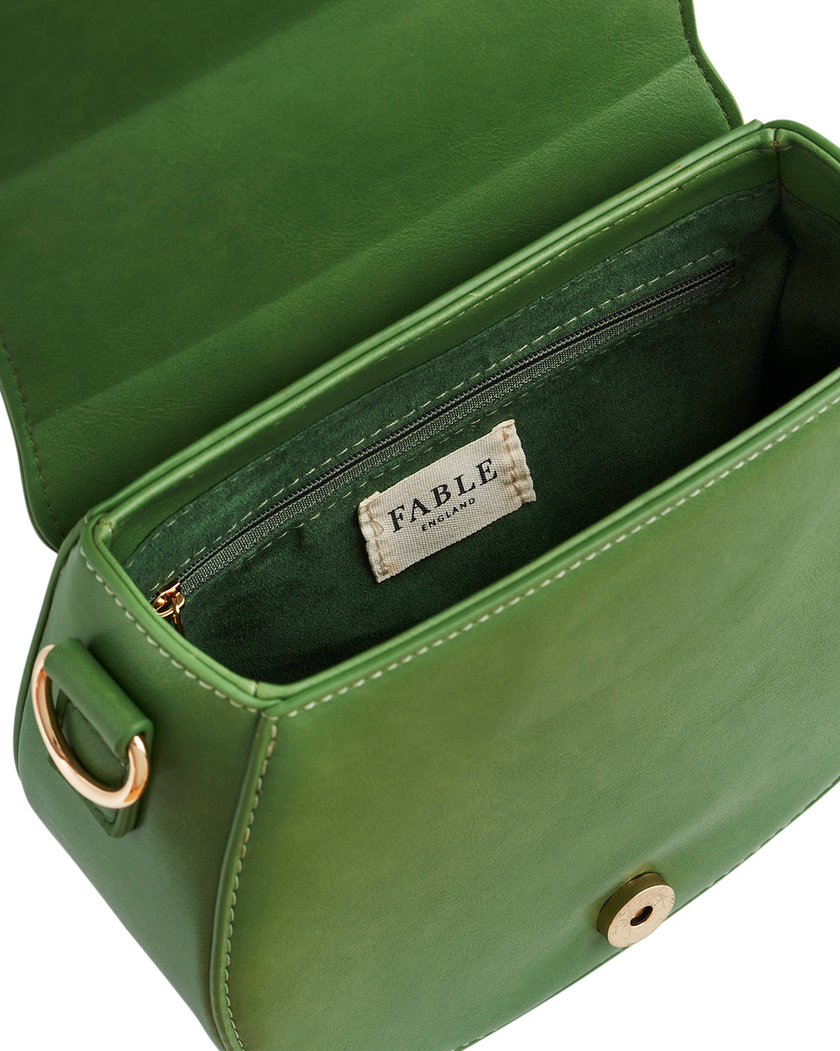 fable-england-handbags-fawn-snail-saddle-tasche-gr-n image 4