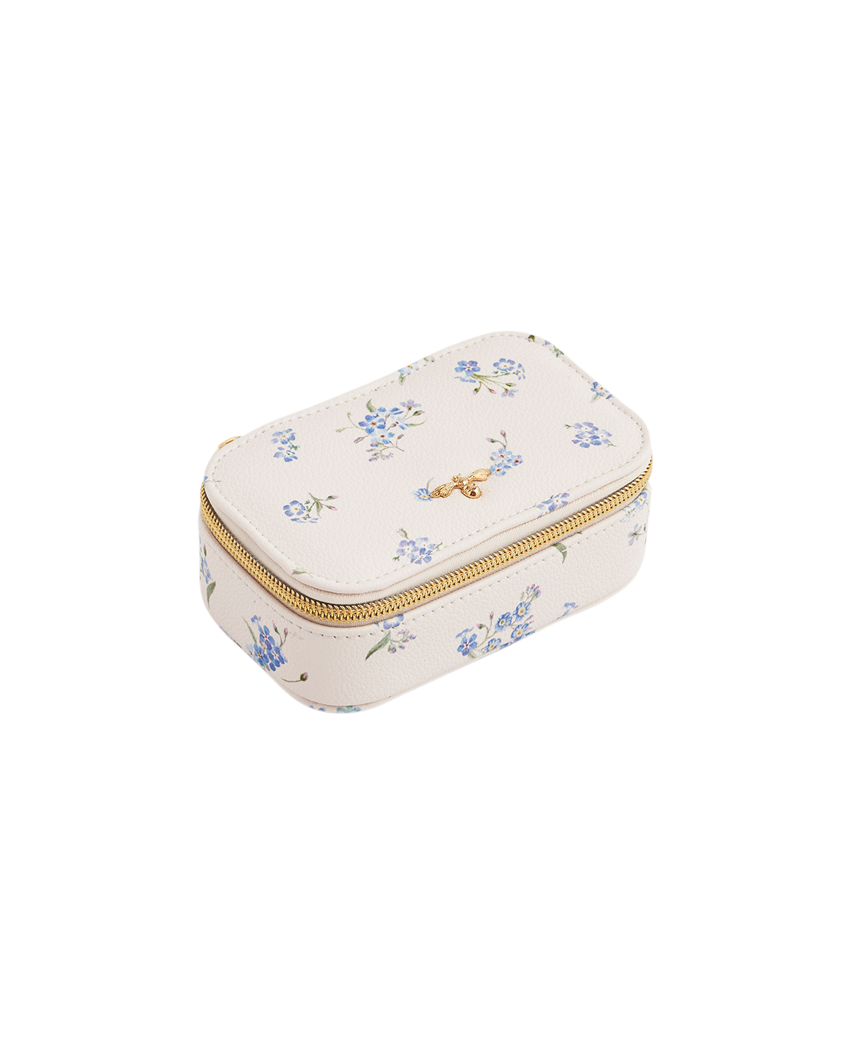 fable-england-accessories-floral-schmuckk-stchen-creme-klein image 1