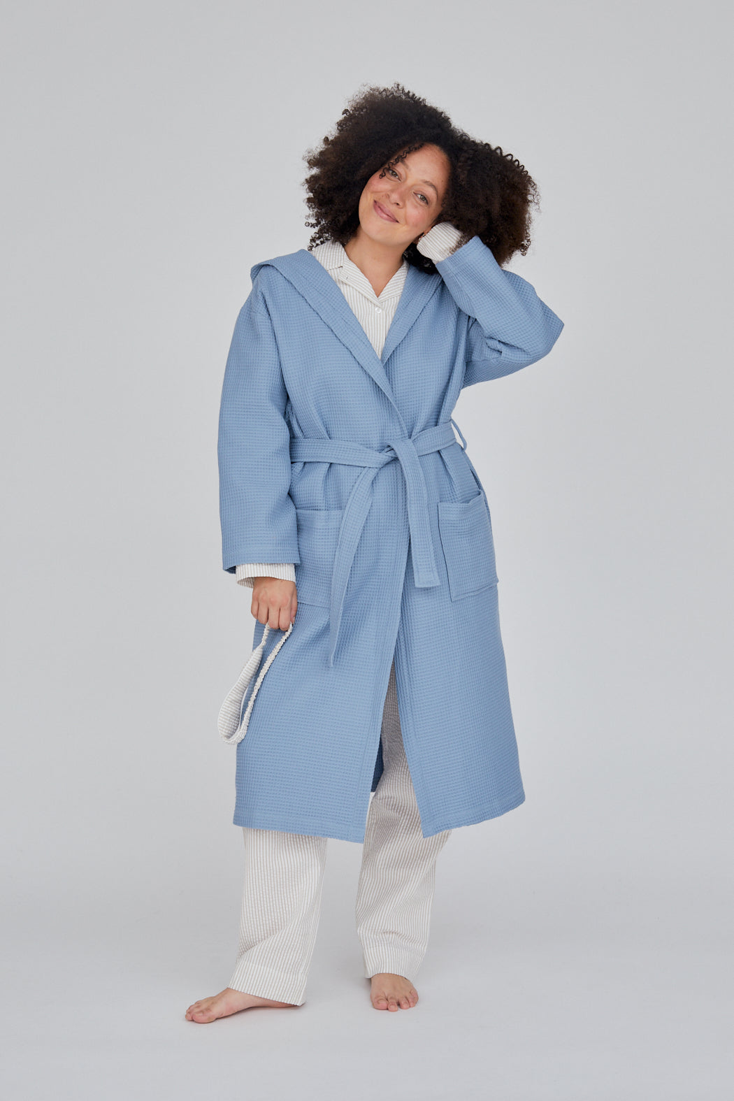 basic-apparel-nora-long-robe-ashley-blue-bio image 2