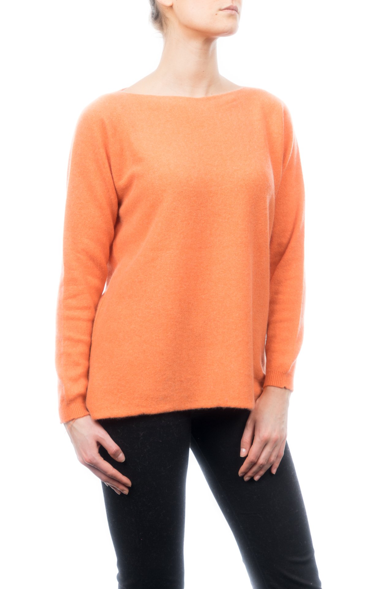 dalle-piane-cashmere-maxi-pullover-fuxia-100-kaschmir image 4