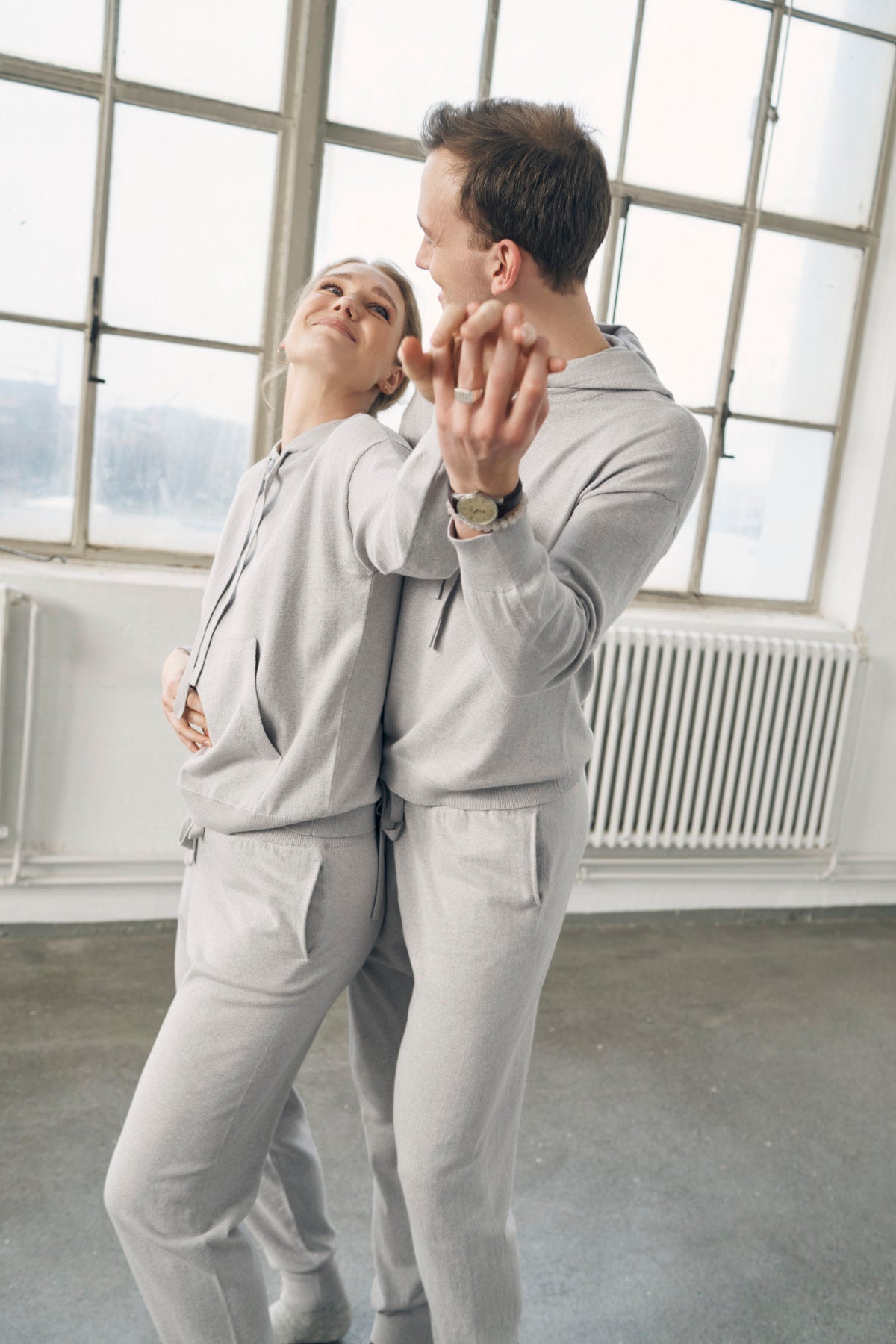 care-by-me-chloe-pants-hose-light-grey-kaschmir image 7