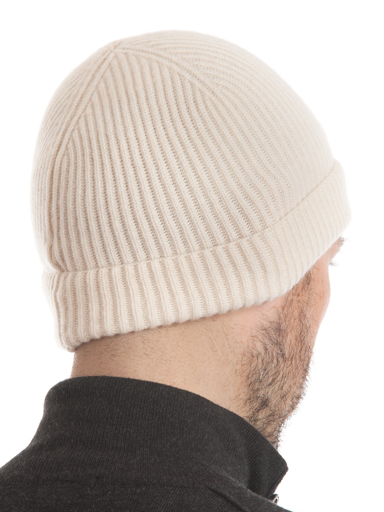 dalle-piane-cashmere-m-tze-herren-schwarz-100-kaschmir image 6