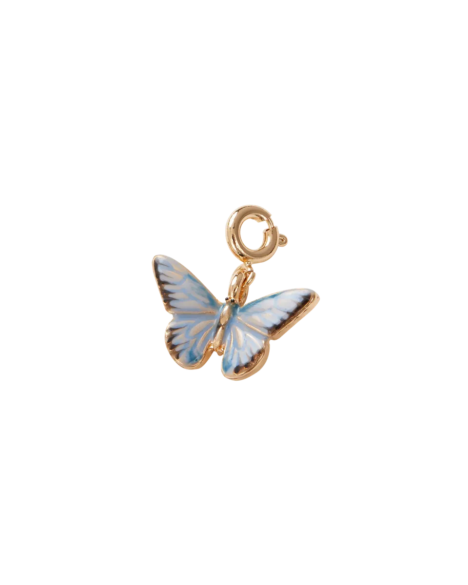 fable-england-enamel-blue-butterfly-charm-anh-nger-blau-emaille image 1