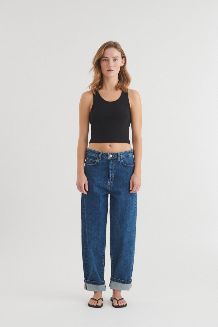 basic-apparel-ludmilla-crop-tank-ba146-28-top-schwarz-bio-baumwolle image 5