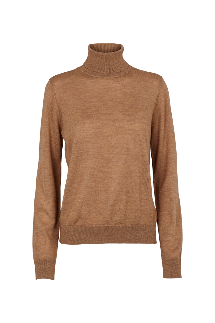 basic-apparel-vera-roll-neck-pullover-apple-cinnamon-merino image 1