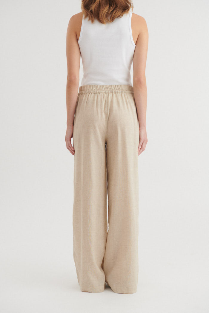 basic-apparel-carina-pants-natural-melange-leinenhose image 4